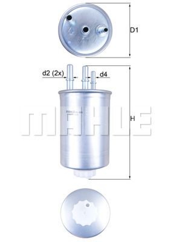 KNECHT Kraftstofffilter