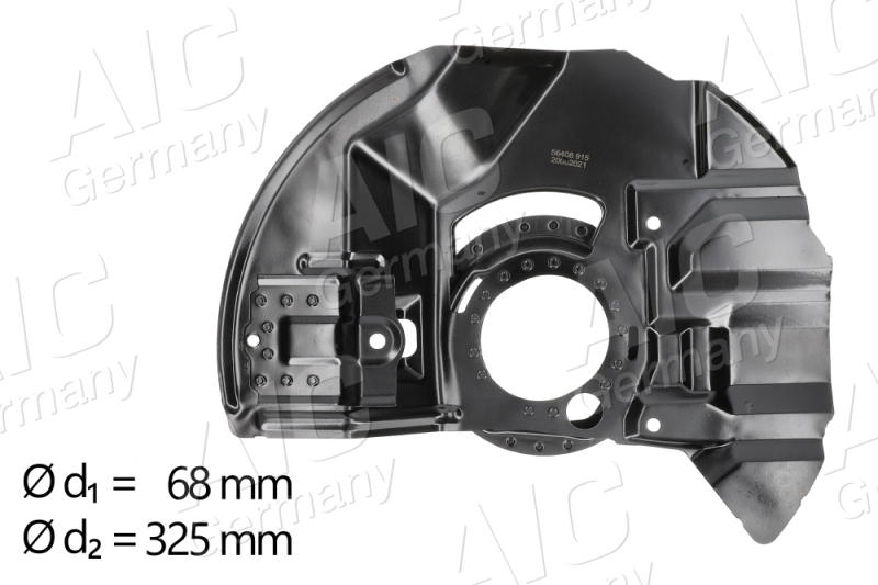 AIC Spritzblech, Bremsscheibe Original AIC Quality 56408