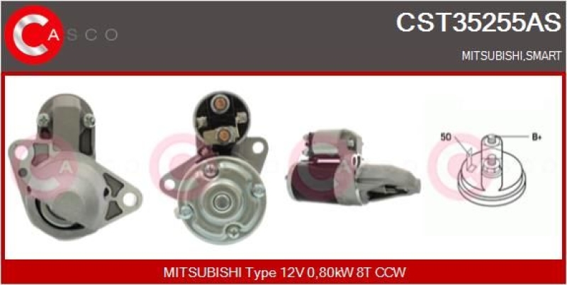 CASCO Starter Brand New HQ