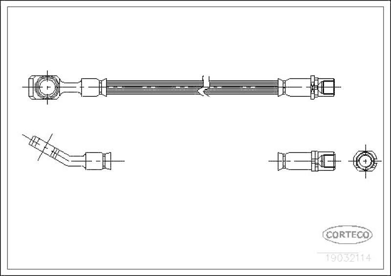 CORTECO Brake Hose