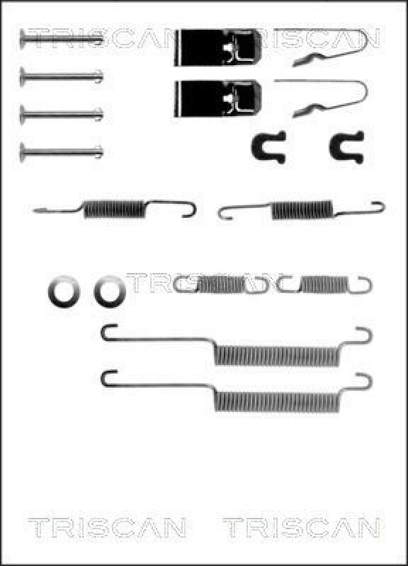 TRISCAN Accessory Kit, brake shoes
