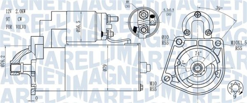 MAGNETI MARELLI Starter