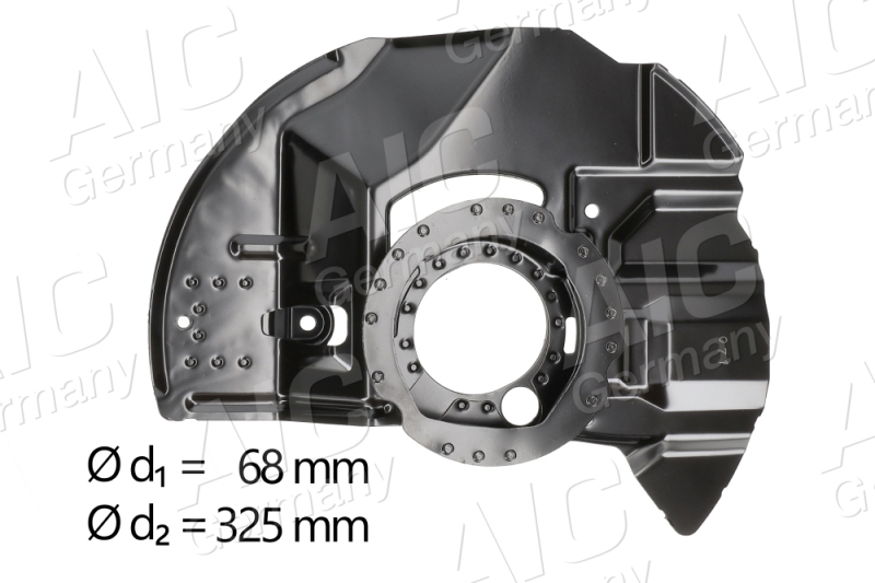 AIC Spritzblech, Bremsscheibe Original AIC Quality 56409