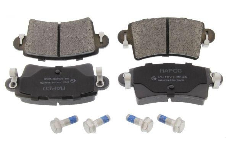 MAPCO Brake Pad Set, disc brake