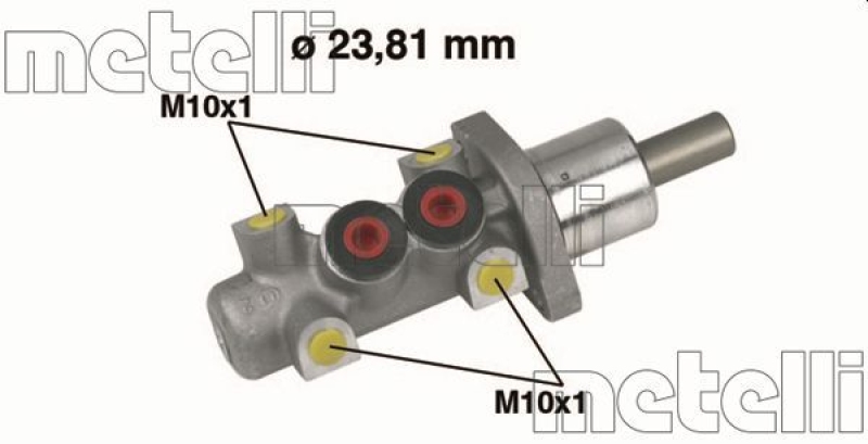 METELLI Brake Master Cylinder