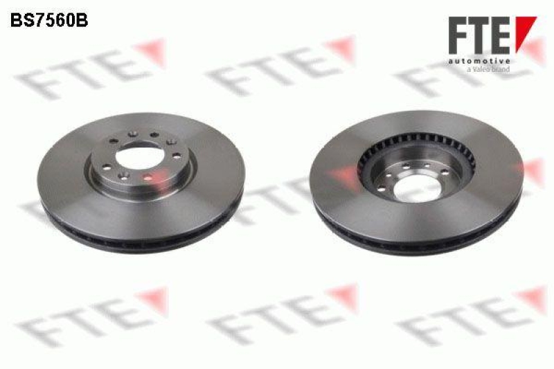 2x FTE Bremsscheibe COATED RANGE