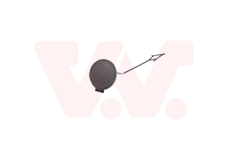 VAN WEZEL Flap, tow hook