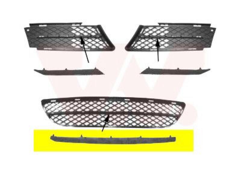 VAN WEZEL Cover, bumper ** Equipart **