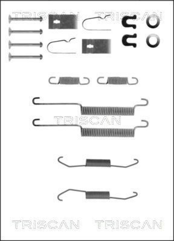 TRISCAN Accessory Kit, brake shoes
