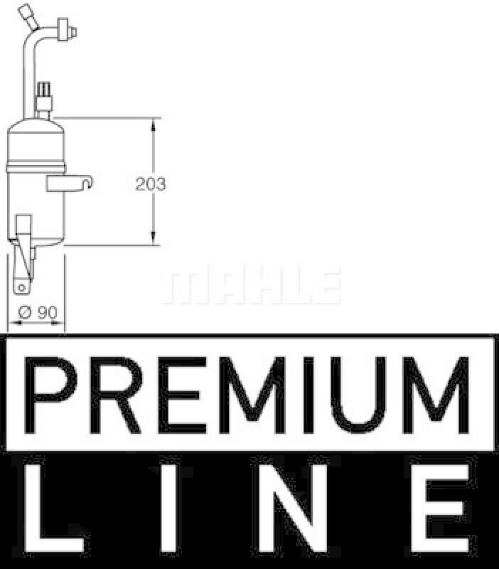 MAHLE Trockner, Klimaanlage BEHR *** PREMIUM LINE ***