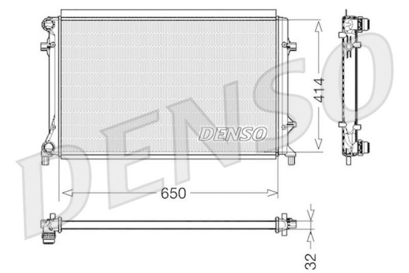 DENSO Kühler, Motorkühlung