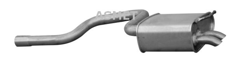 ASMET Rear Muffler