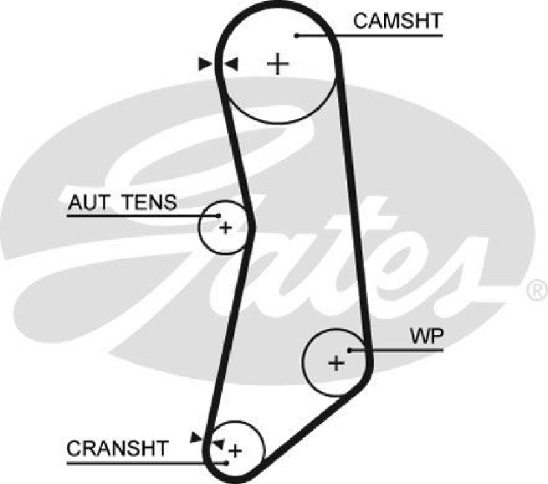 GATES Zahnriemen PowerGrip®