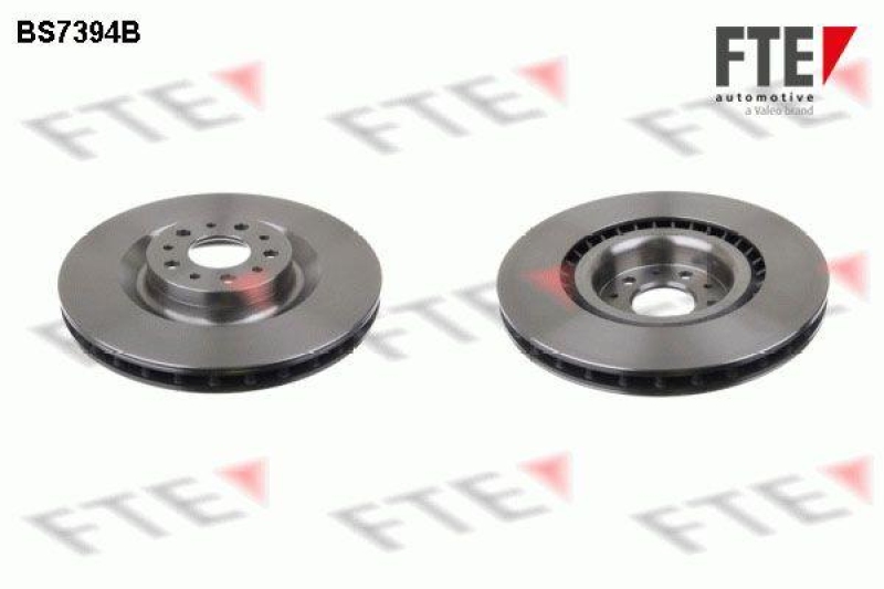 2x FTE Bremsscheibe COATED RANGE