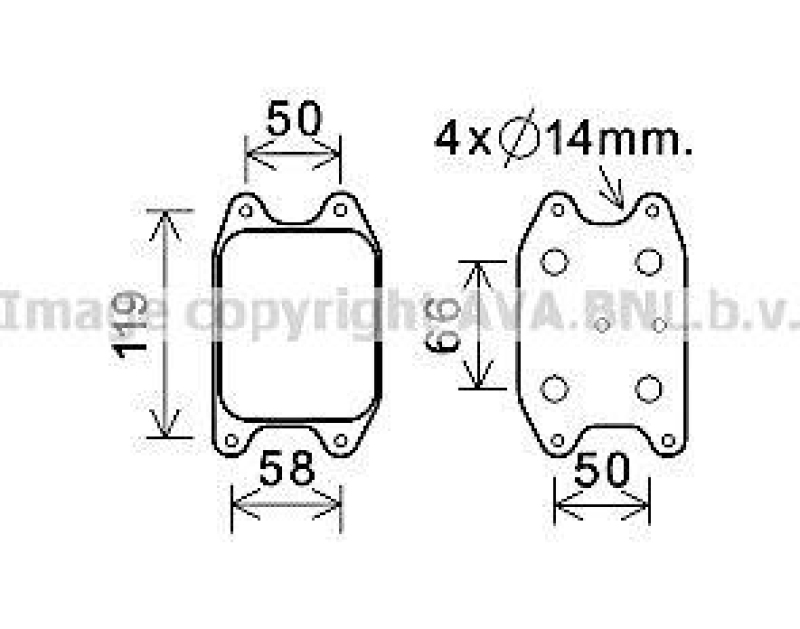 Oil Cooler, engine oil