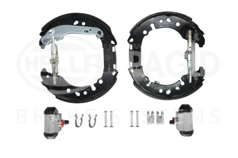 HELLA Brake Shoe Set Shoe Kit Pro