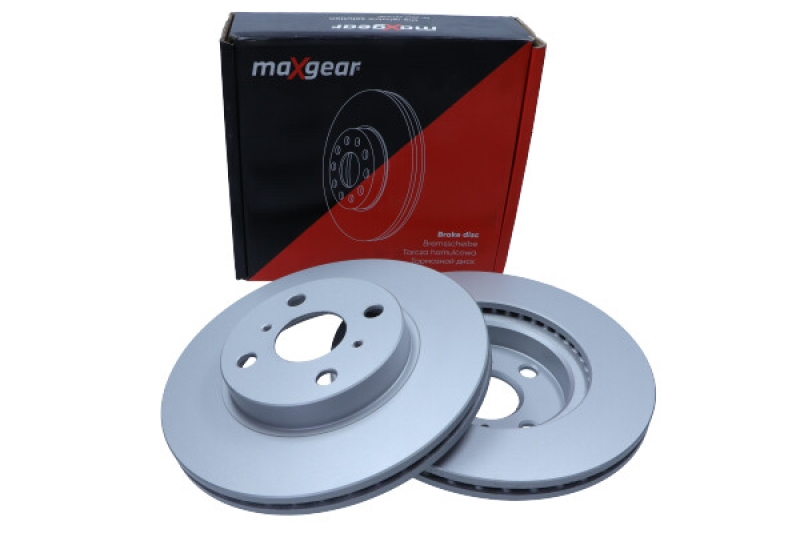 2x MAXGEAR Brake Disc