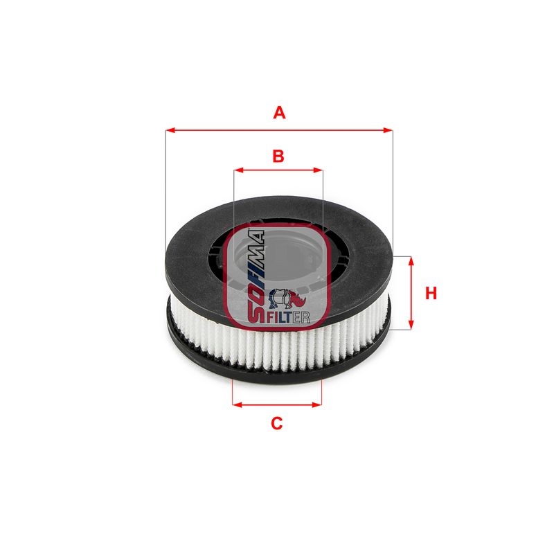 SOFIMA Filter, crankcase ventilation