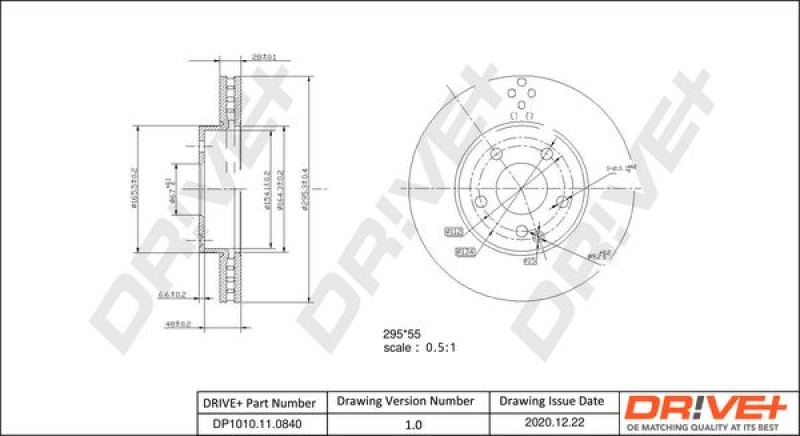 2x Dr!ve+ Bremsscheibe