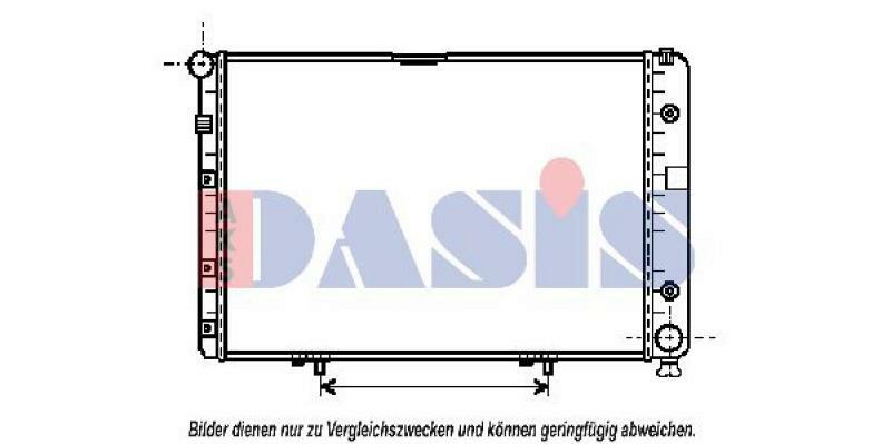 AKS DASIS Kühler, Motorkühlung