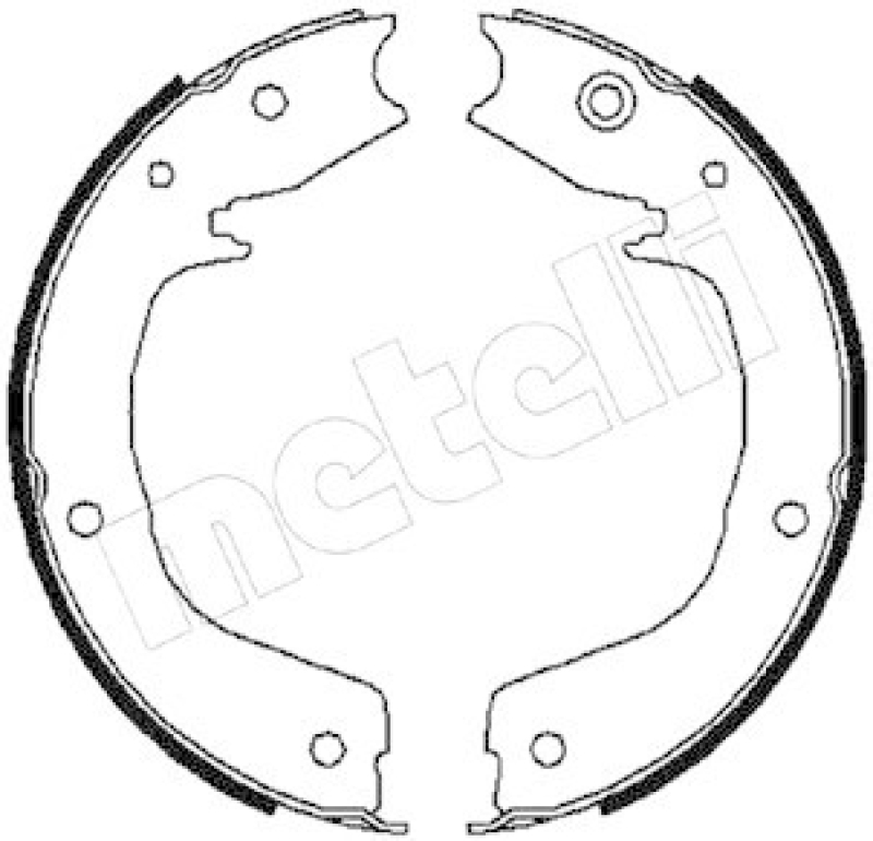 METELLI Bremsbackensatz, Feststellbremse