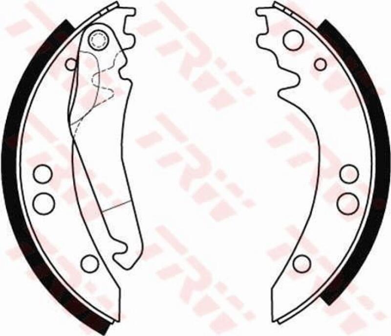 TRW Bremsbackensatz GS8434