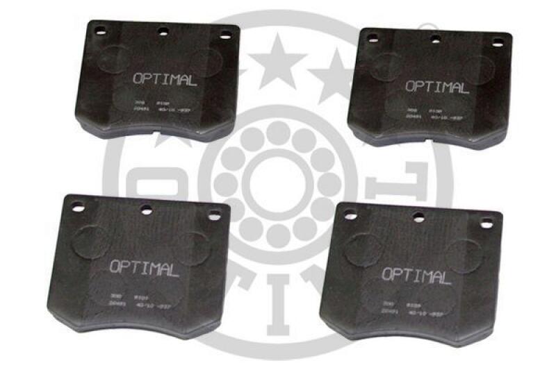 OPTIMAL Brake Pad Set, disc brake