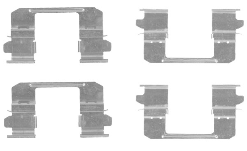 TEXTAR Accessory Kit, disc brake pad