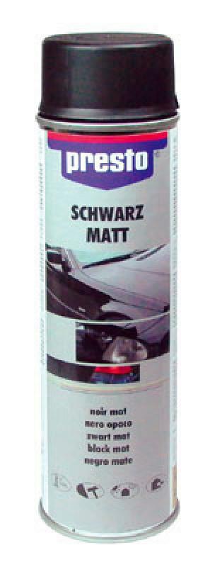 PRESTO Lack presto schwarz matt 500