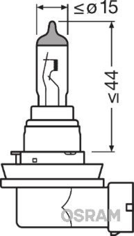 OSRAM Glühlampe, Abbiegescheinwerfer X-RACER