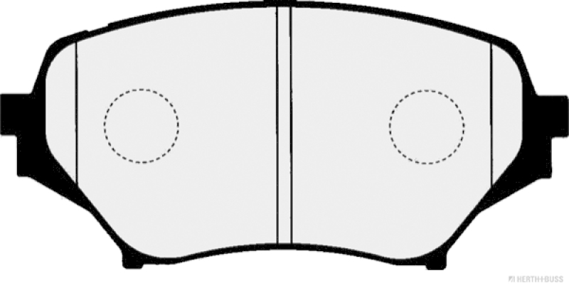 HERTH+BUSS JAKOPARTS Bremsbelagsatz, Scheibenbremse