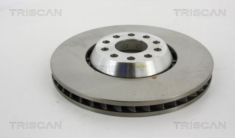 2x TRISCAN Brake Disc COATED