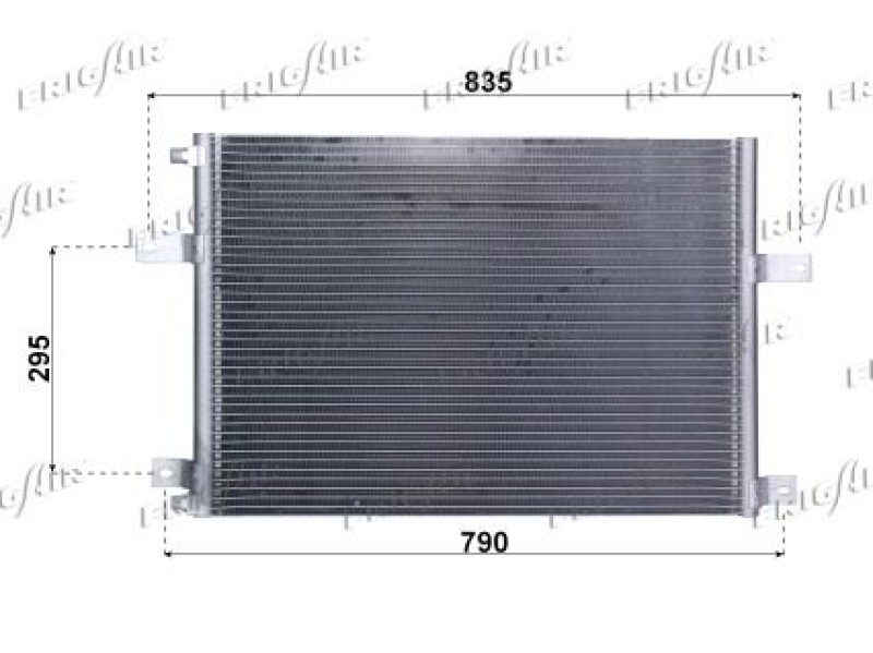 FRIGAIR Kondensator, Klimaanlage