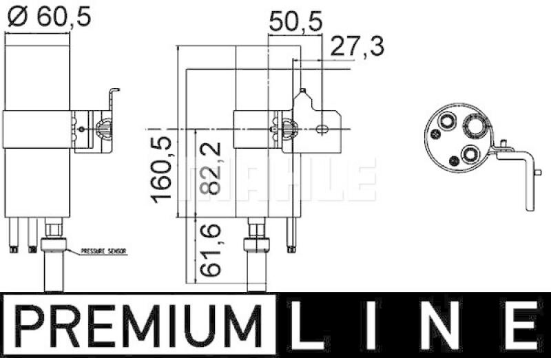 MAHLE Trockner, Klimaanlage BEHR *** PREMIUM LINE ***