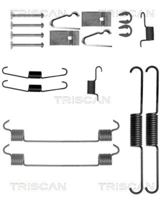 TRISCAN Accessory Kit, brake shoes