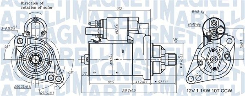 MAGNETI MARELLI Starter