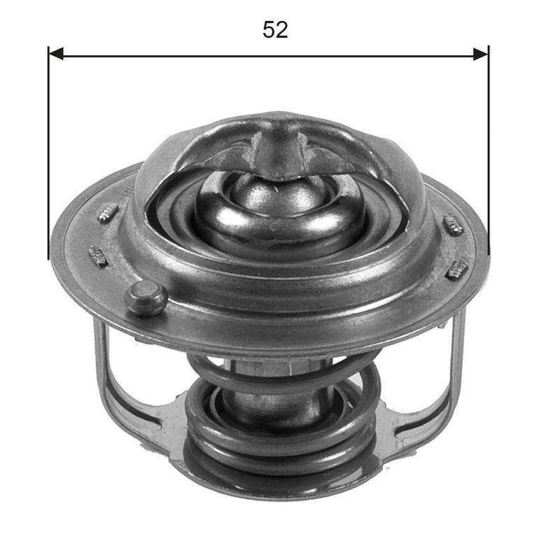 GATES Thermostat, coolant