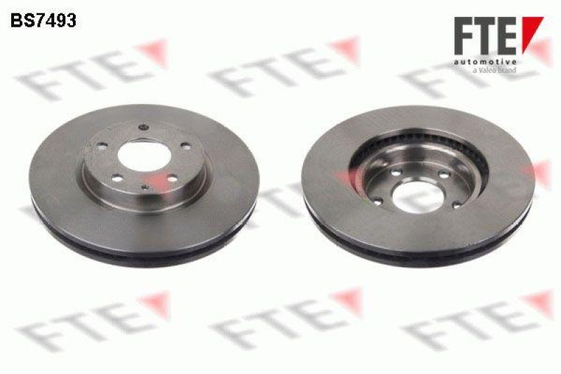 2x FTE Bremsscheibe 9071156