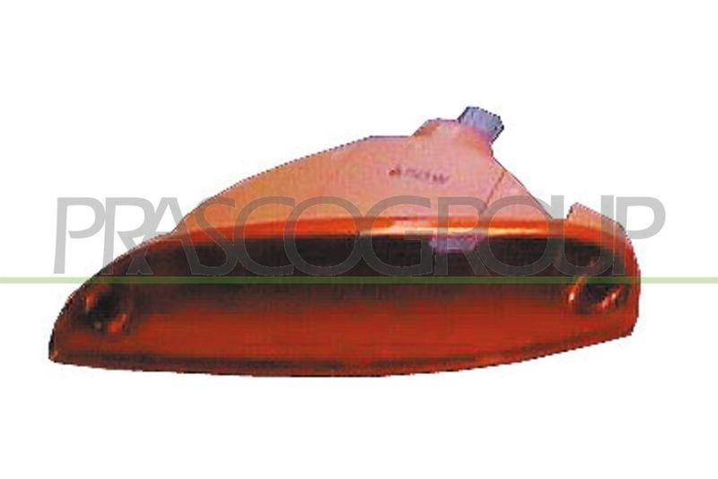 Lens, indicator