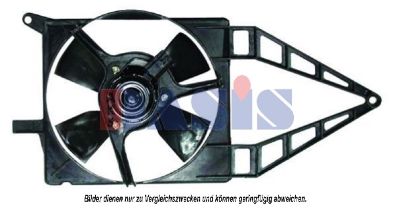 AKS DASIS Lüfter, Motorkühlung 158042N