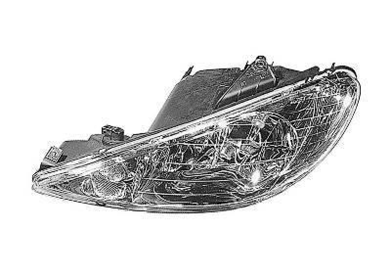 VAN WEZEL Headlight