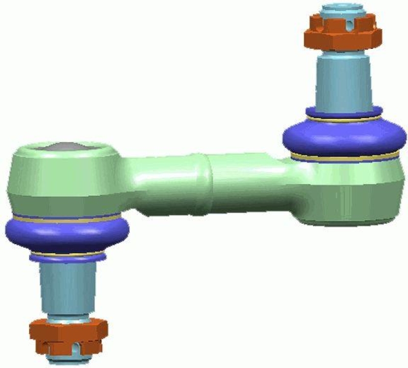 LEMFÖRDER Link/Coupling Rod, stabiliser bar