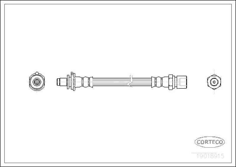 CORTECO Brake Hose