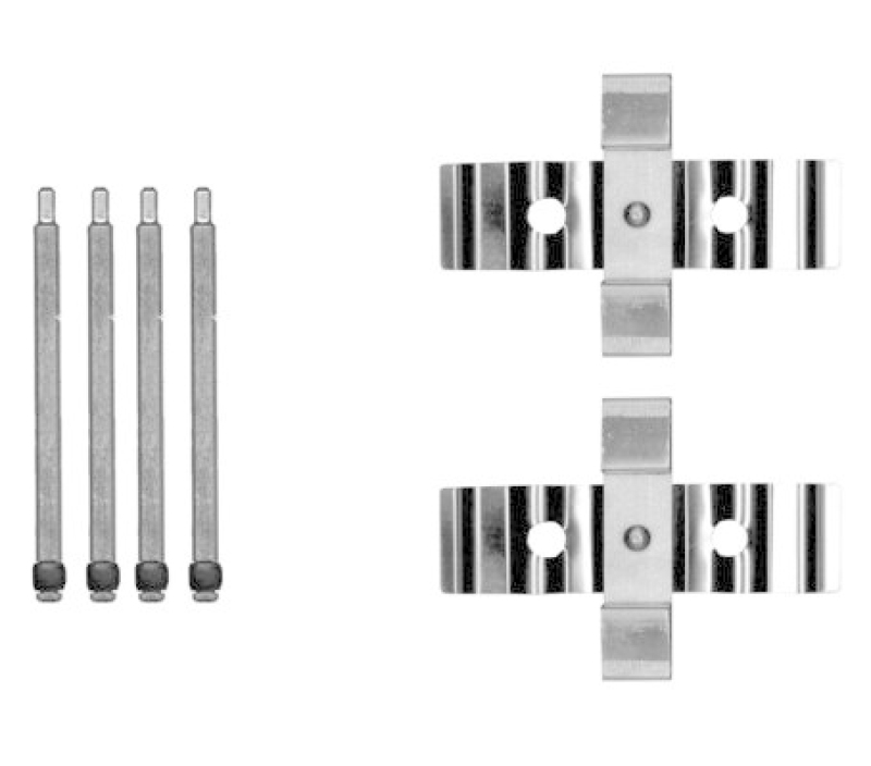 TEXTAR Zubeh&ouml;rsatz, Scheibenbremsbelag