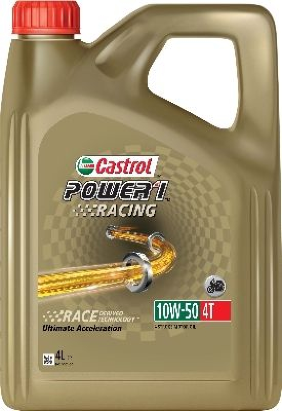 CASTROL Motoröl Castrol POWER1 Racing 4T 10W-50