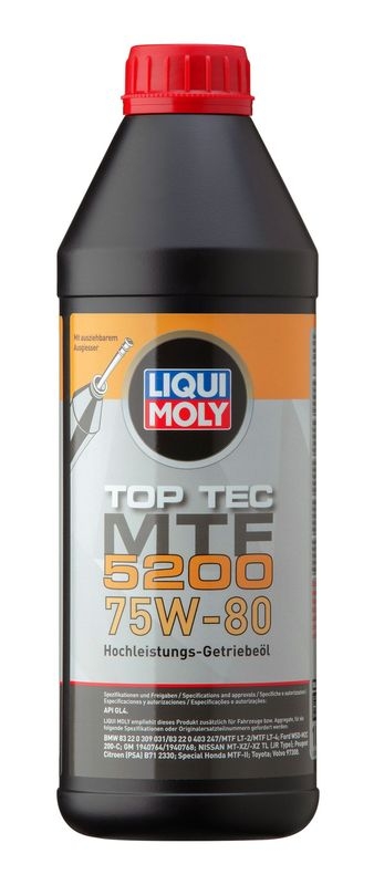 LIQUI MOLY Getriebeöl Top Tec MTF 5200 75W-80