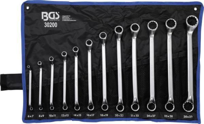 BGS Double Ring Spanner Set