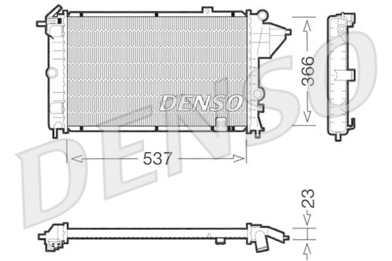 DENSO Kühler, Motorkühlung