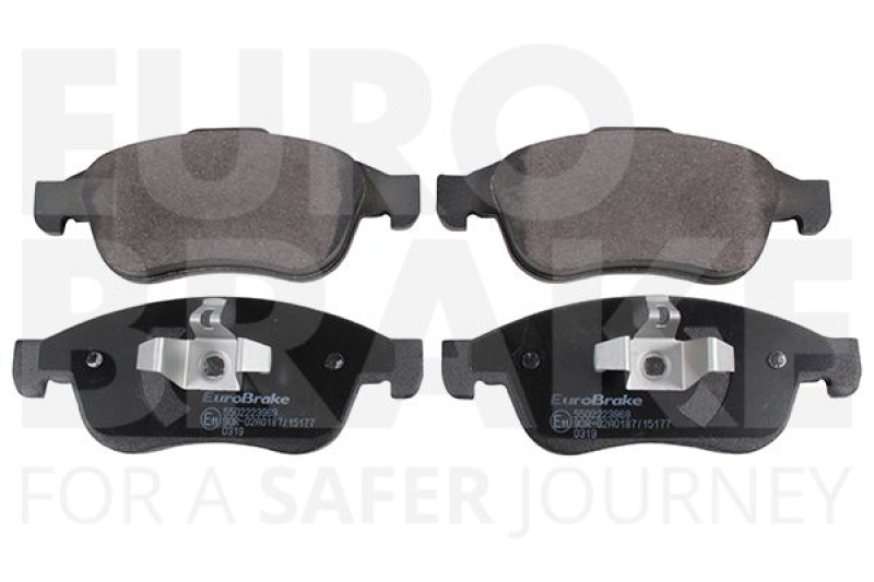 EUROBRAKE Brake Pad Set, disc brake