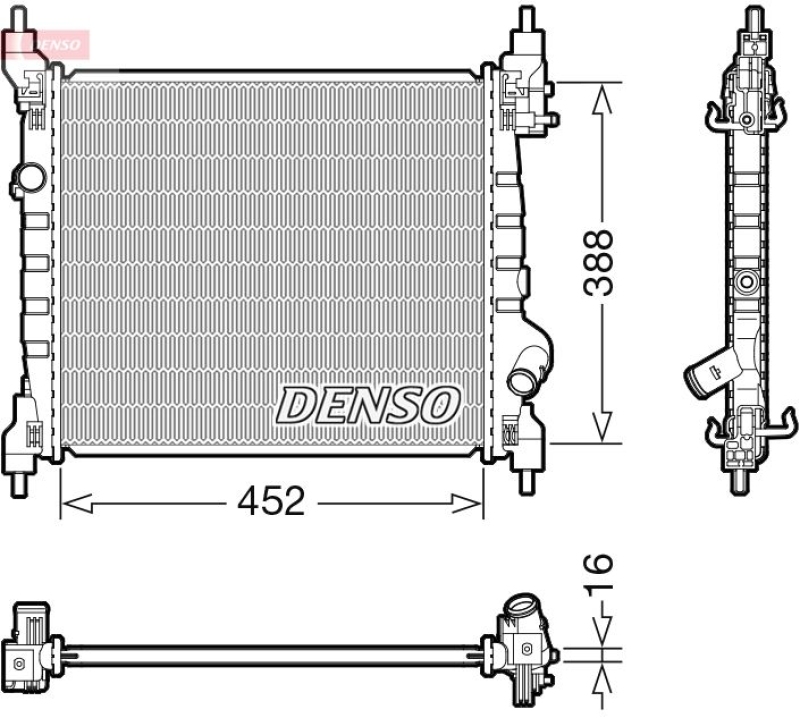 DENSO Kühler, Motorkühlung